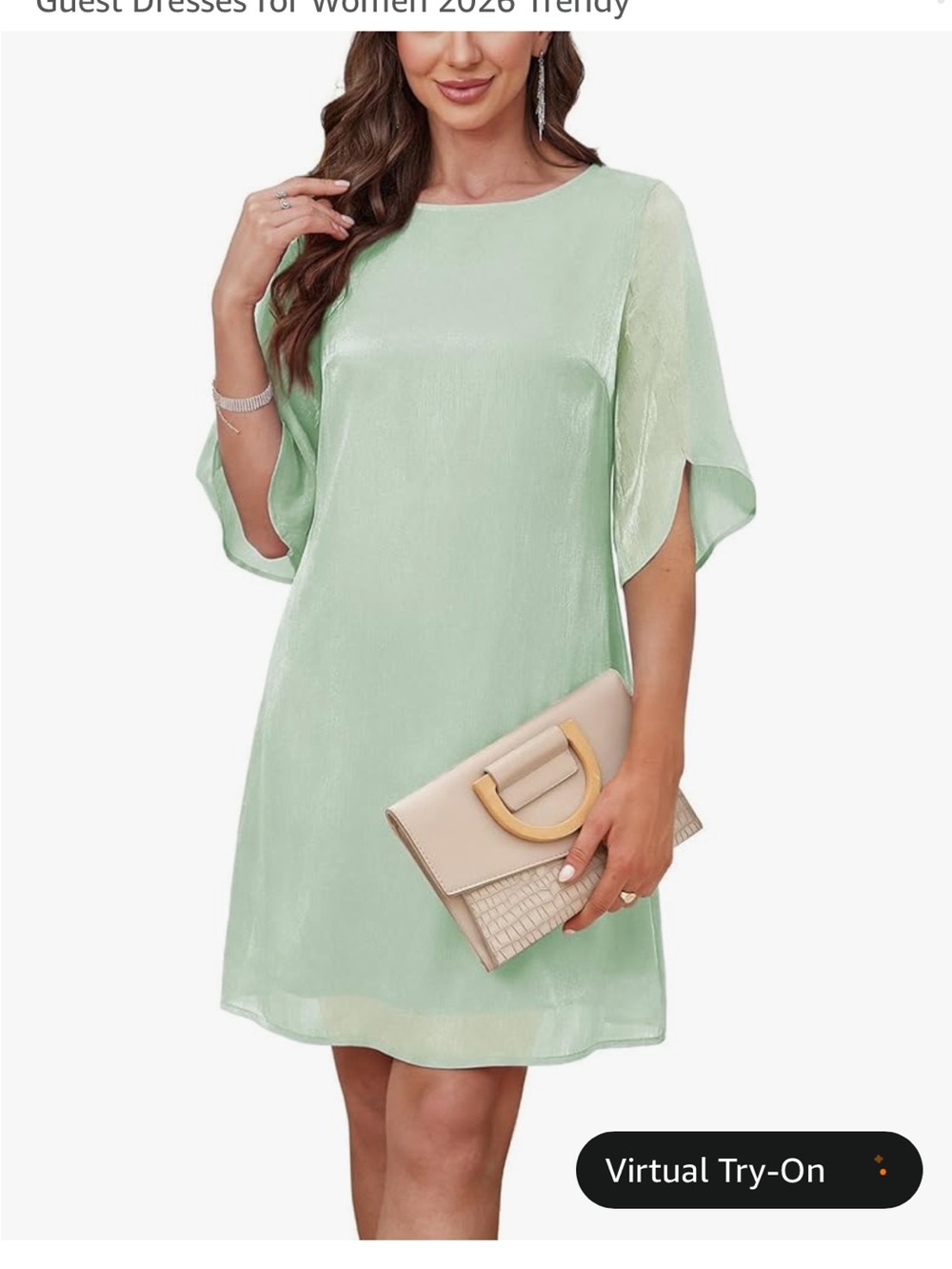 RUMIA Womens Cocktail Dresses Flutter Sleeve new size xs